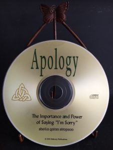 Apology Book CD